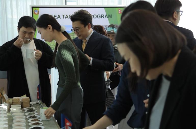 दक्षिण कोरियामा नेपाली चिया प्रवर्दन कार्यक्रम